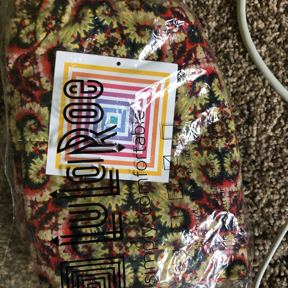 Psychedelic design one size legging